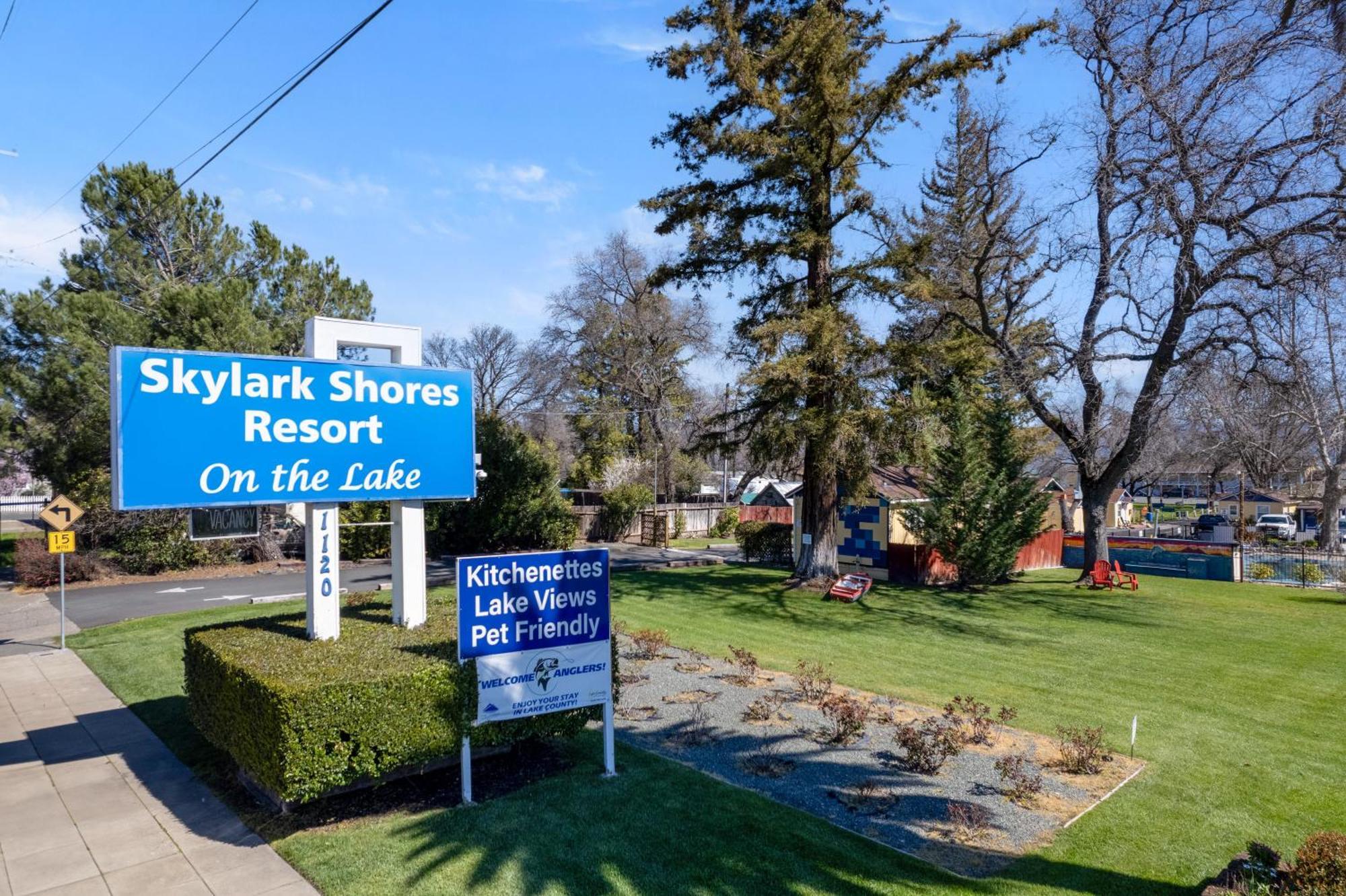 Skylark Shores Resort Lakeport Exterior foto